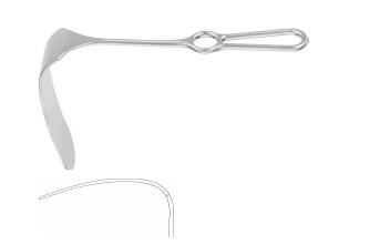 МІКУЛІЧ АБДОМІНАЛ. РЕТРАКТОР 155X50MM 250MM